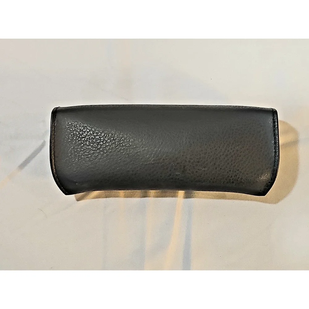 Ray-Ban Black Leather Pouch Universal Soft Sunglasses Case‎ w/ Cleaning Cloth